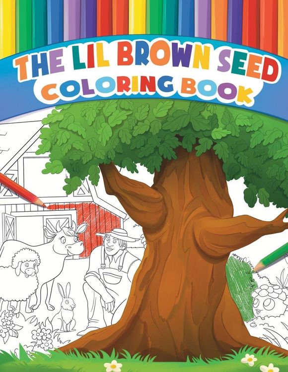 Produktbild: The Lil Brown Seed Coloring Book