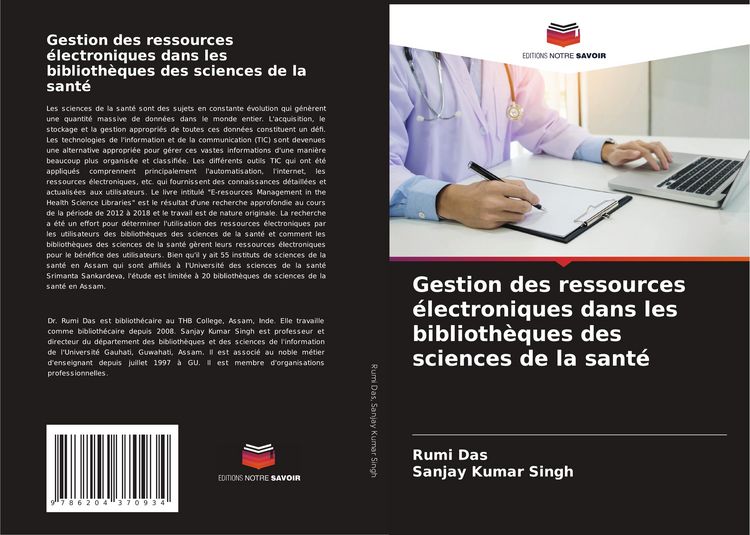 Produktbild: Gestion des ressources &eacute;lectroniques dans les biblioth&egrave;ques des sciences de la sant&eacute;