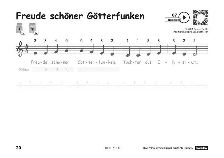 Produktbild: Kalimba - Schnell und einfach lernen