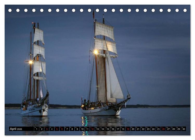 Produktbild: Hanse Sail (Tischkalender 2026 DIN A5 quer), CALVENDO Monatskalender