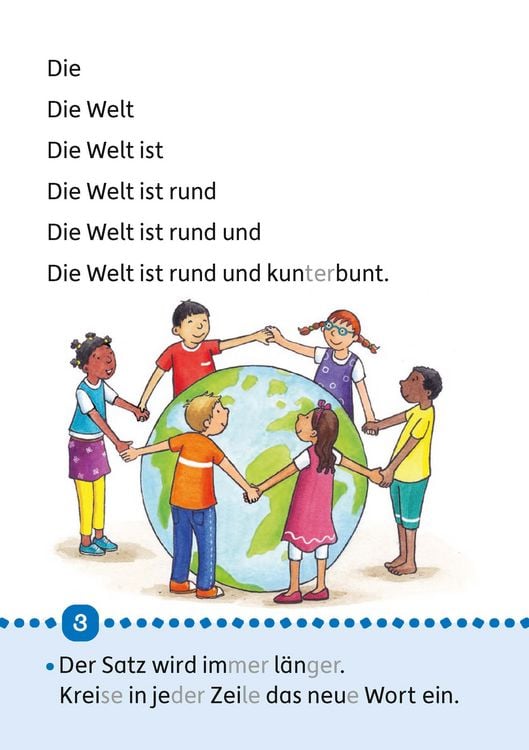 Produktbild: Lesen lernen 1. Klasse f&uuml;r Jungen und M&auml;dchen - Die Welt entdecken