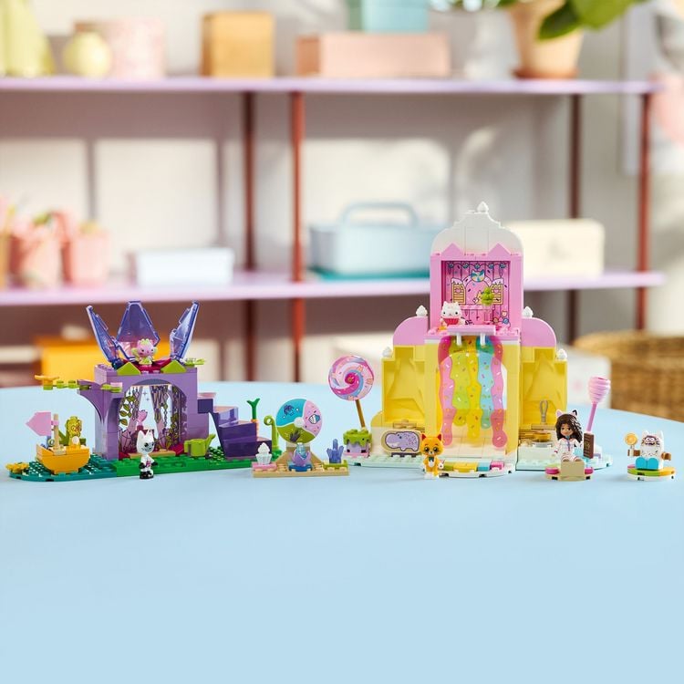 Produktbild: LEGO® Gabbys Puppenhaus Zuckerguss-Gebirge und Kätzchen-Garten (11205); Spielset für Rollenspiele