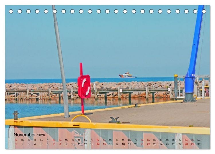 Produktbild: Ostseebad K&uuml;hlungsborn. Erholung mit allen Sinnen (Tischkalender 2026 DIN A5 quer), CALVENDO Monatskalender