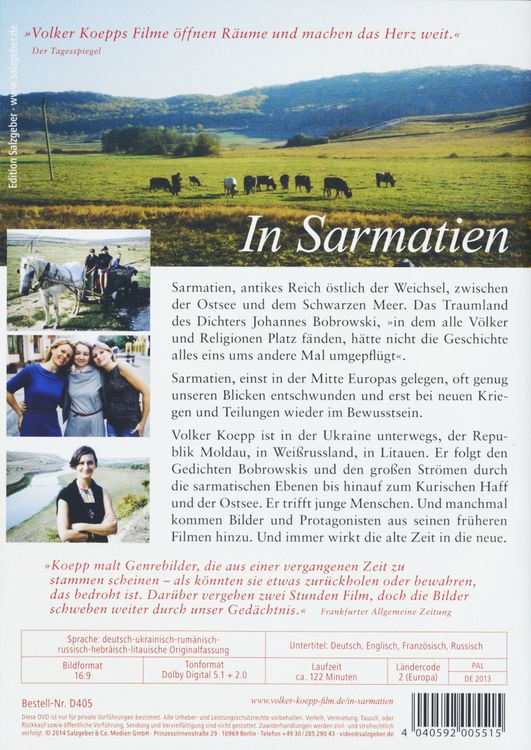 Produktbild: In Sarmatien (OmU)