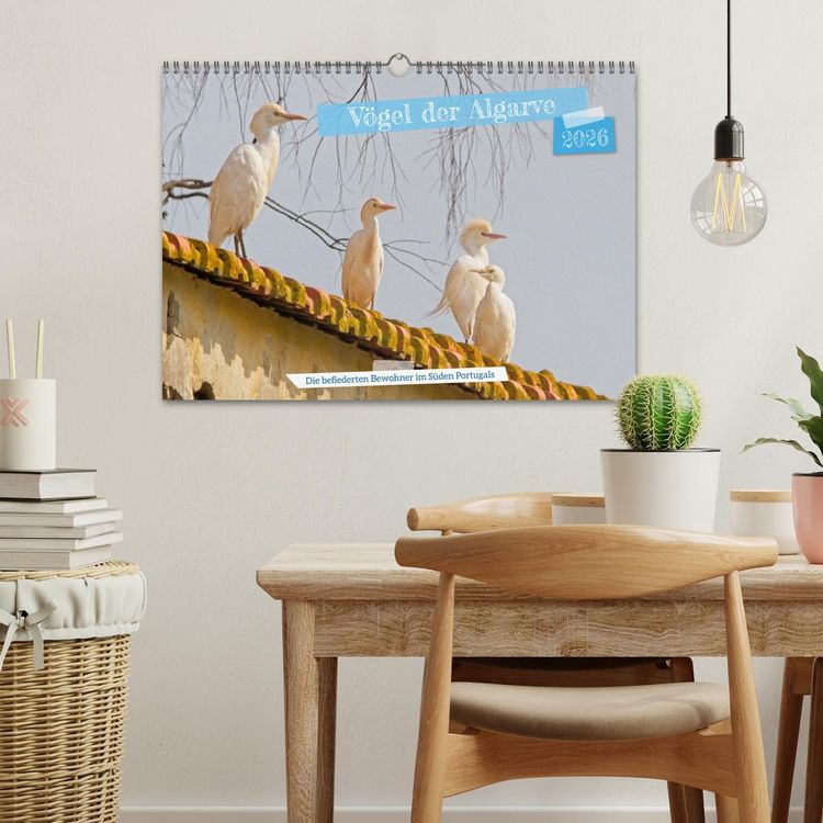 Produktbild: V&ouml;gel der Algarve (Wandkalender 2026 DIN A3 quer), CALVENDO Monatskalender