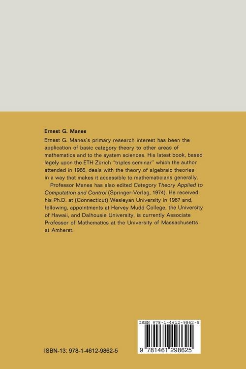 Produktbild: Algebraic Theories