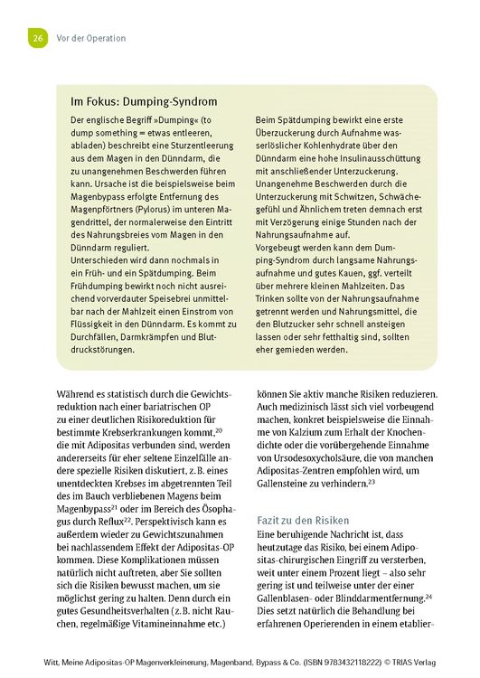 Produktbild: Meine Adipositas-OP. Magenverkleinerung, Magenband, Bypass & Co.