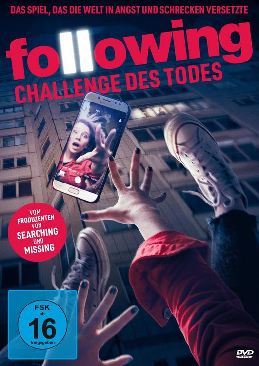 Produktbild: following - Challenge des Todes