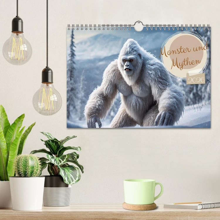 Produktbild: Monster & Mythen (Wandkalender 2026 DIN A4 quer), CALVENDO Monatskalender