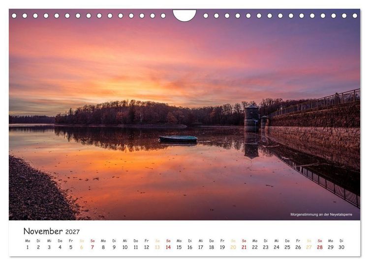 Produktbild: Heimat Entdecken: Bergisches Land (Wandkalender 2027 DIN A4 quer), CALVENDO Monatskalender