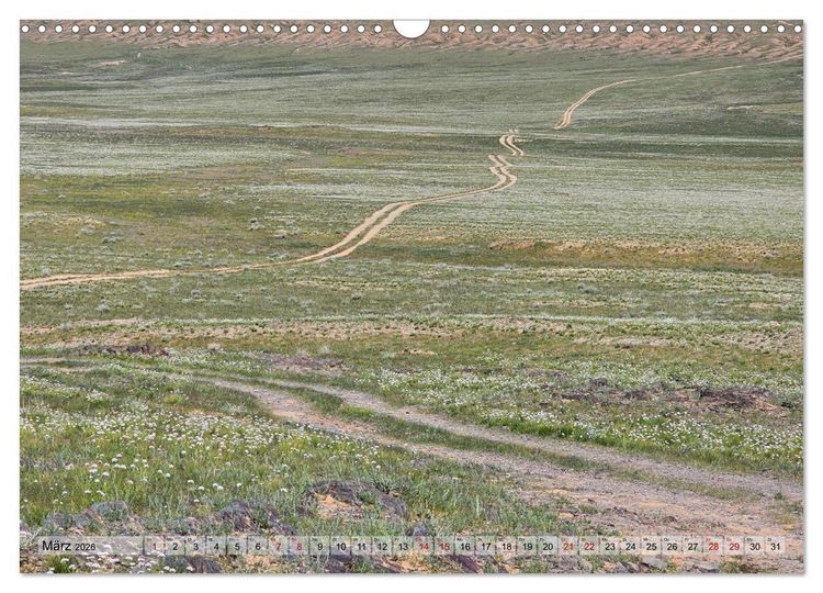 Produktbild: Nord-Gobi (Wandkalender 2026 DIN A3 quer), CALVENDO Monatskalender
