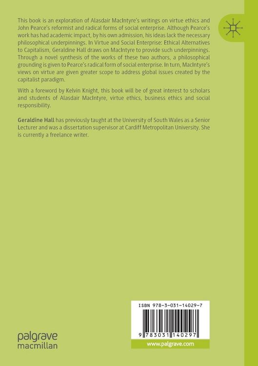 Produktbild: Virtue and Social Enterprise