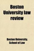 Produktbild: Boston University Law Review (Volume 1)