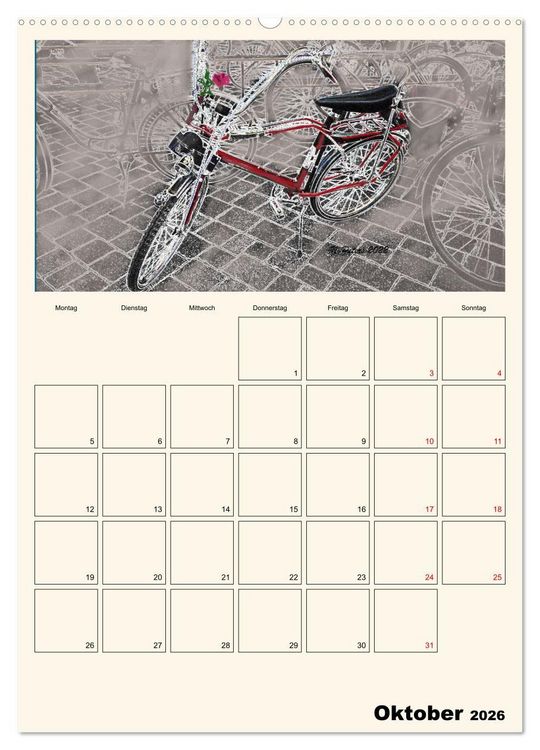 Produktbild: Beweg dich nach vorne! (Wandkalender 2026 DIN A2 hoch), CALVENDO Monatskalender