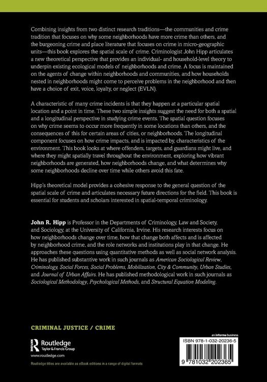 Produktbild: The Spatial Scale of Crime