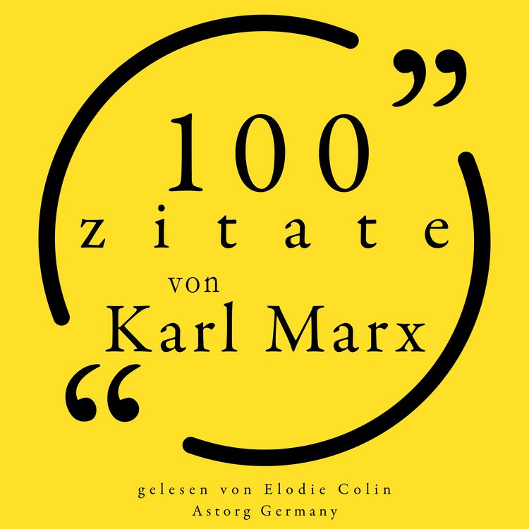 Produktbild: 100 Zitate von Karl Marx