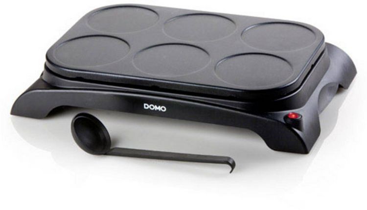 Produktbild: DOMO DO8709P Cr&eacute;pes Maker 6Pf&auml;nnchen
