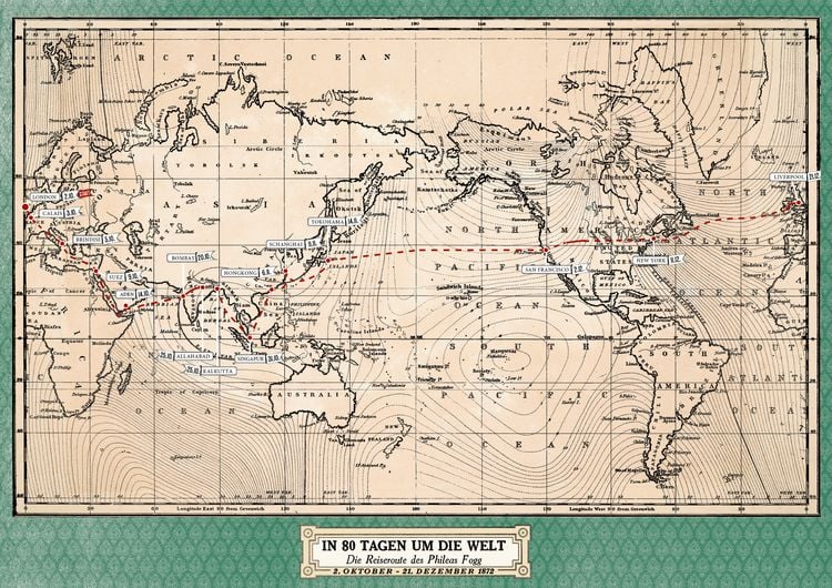 Produktbild: Ein Wettlauf gegen die Zeit. Der Jules-Verne-Escape-Room