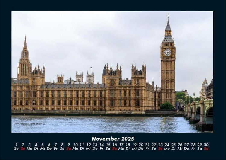 Produktbild: London - Impressionen 2025 Fotokalender DIN A4