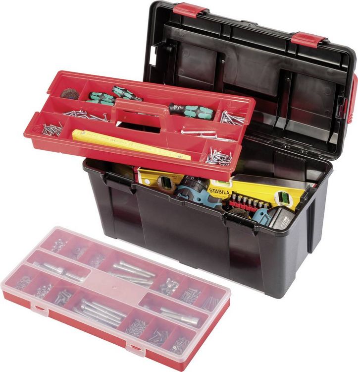 Produktbild: Parat PROFI-LINE Allround M 5811000391 Universal Werkzeugkoffer unbest&uuml;ckt 1 St&uuml;ck (B x H x T) 445 x 230 x 230 mm