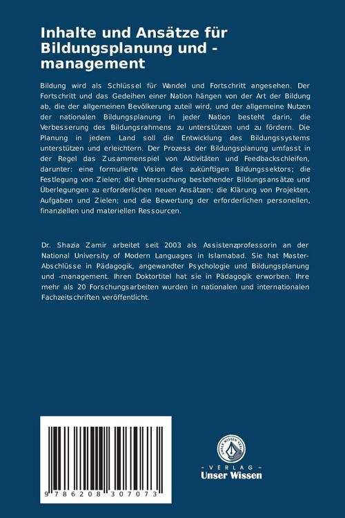 Produktbild: Inhalte und Ans&auml;tze f&uuml;r Bildungsplanung und -management