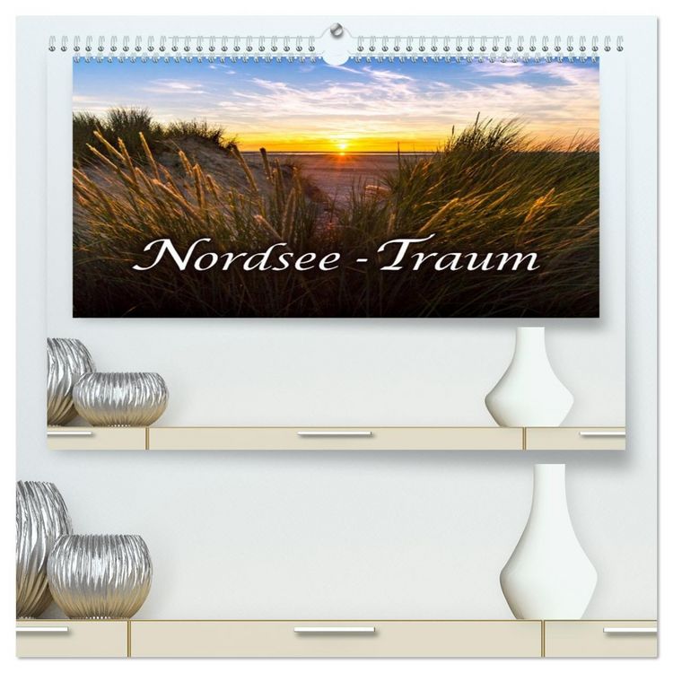 Produktbild: Nordsee - Traum (hochwertiger Premium Wandkalender 2026 DIN A2 quer), Kunstdruck in Hochglanz