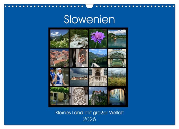 Produktbild: Slowenien (Wandkalender 2026 DIN A3 quer), CALVENDO Monatskalender