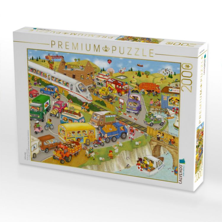 Produktbild: CALVENDO Puzzle Unterwegs | 2000 Teile Lege-Gr&ouml;&szlig;e 90x67cm Foto-Puzzle f&uuml;r gl&uuml;ckliche Stunden