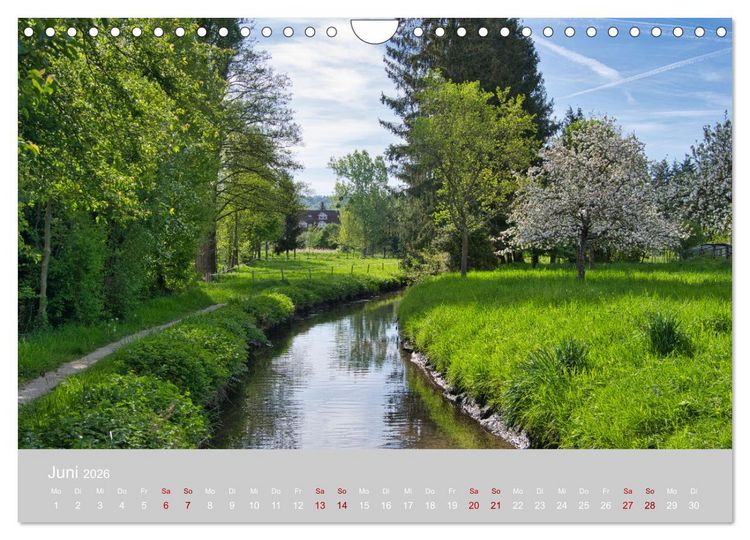 Produktbild: Ettenheim - Perle der Ortenau (Wandkalender 2026 DIN A4 quer), CALVENDO Monatskalender