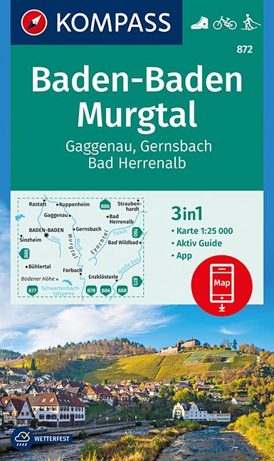 Produktbild: Baden-Baden, Murgtal, Gaggenau, Gernsbach, Bad Herrenalb