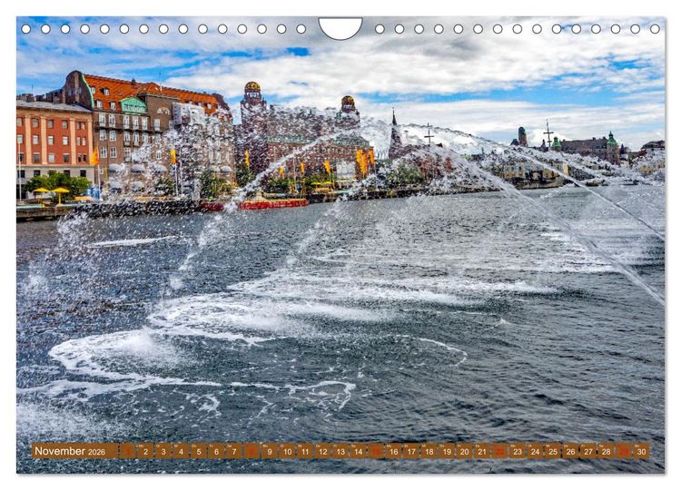 Produktbild: Schwedens sch&ouml;ne Westk&uuml;ste (Wandkalender 2026 DIN A4 quer), CALVENDO Monatskalender