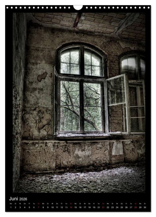 Produktbild: Lost Places Vergessene Orte (Wandkalender 2026 DIN A3 hoch), CALVENDO Monatskalender