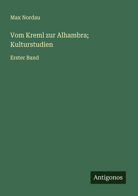Produktbild: Vom Kreml zur Alhambra; Kulturstudien