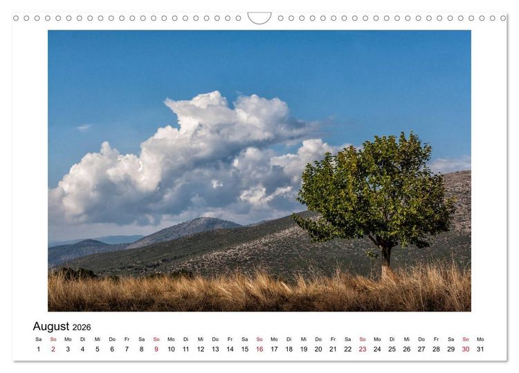 Produktbild: Vertr&auml;umtes Eub&ouml;a - Bilder vom Insels&uuml;den (Wandkalender 2026 DIN A3 quer), CALVENDO Monatskalender