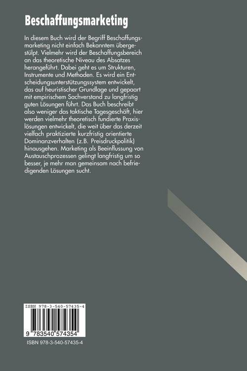 Produktbild: Beschaffungsmarketing