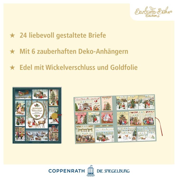 Produktbild: Coffee-Table-Adventskalender - Nostalgische Weihnachtszeit