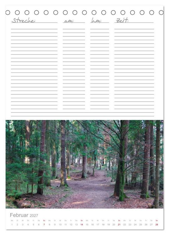 Produktbild: Lauf einfach los! Deine pers&ouml;nlichen Jogging Erfolge (Tischkalender 2027 DIN A5 hoch), CALVENDO Monatskalender