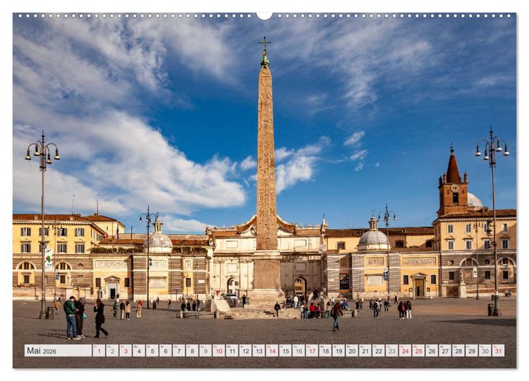 Produktbild: Italien - Rom (hochwertiger Premium Wandkalender 2026 DIN A2 quer), Kunstdruck in Hochglanz