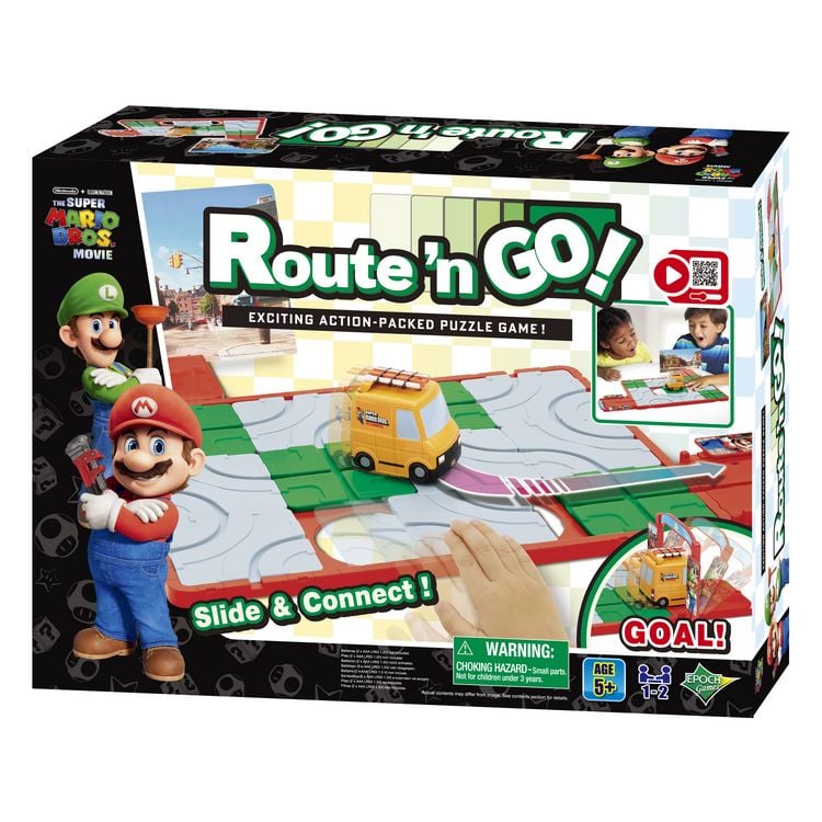 Produktbild: EPOCH Games 7465 - The Super Mario Bros. Movie Route n Go