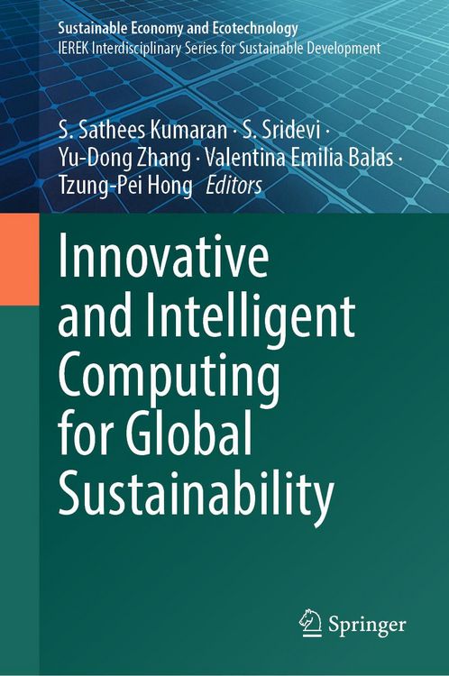 Produktbild: Innovative and Intelligent Computing for Global Sustainability