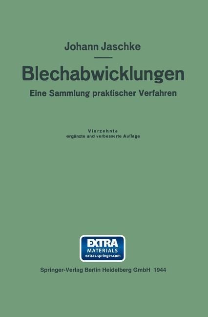 Produktbild: Die Blechabwicklungen