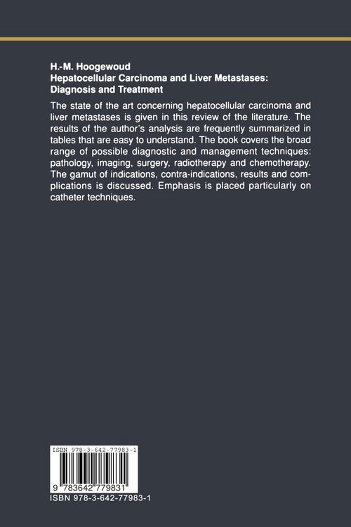 Produktbild: Hepatocellular Carcinoma and Liver Metastases: Diagnosis and Treatment