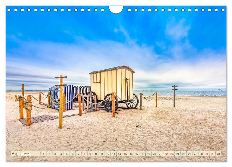 Produktbild: NORDERNEY - Meine Liebe zur Nordseeinsel (Wandkalender 2026 DIN A4 quer), CALVENDO Monatskalender
