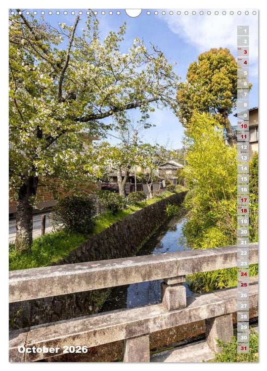 Produktbild: THE MAGIC OF JAPAN Charming impressions (Wall Calendar 2026 DIN A3 portrait), CALVENDO 12 Month Wall Calendar