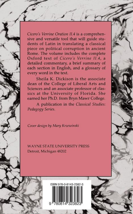 Produktbild: Cicero's Verrine Oration II.4