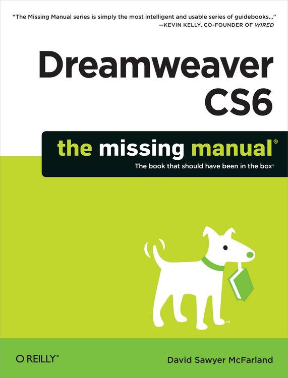 Produktbild: Dreamweaver CS6: The Missing Manual