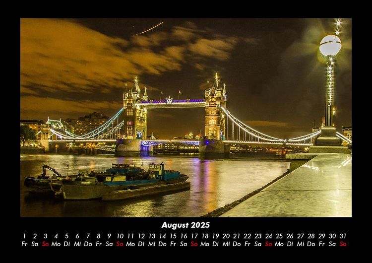 Produktbild: London 2025 Fotokalender DIN A3