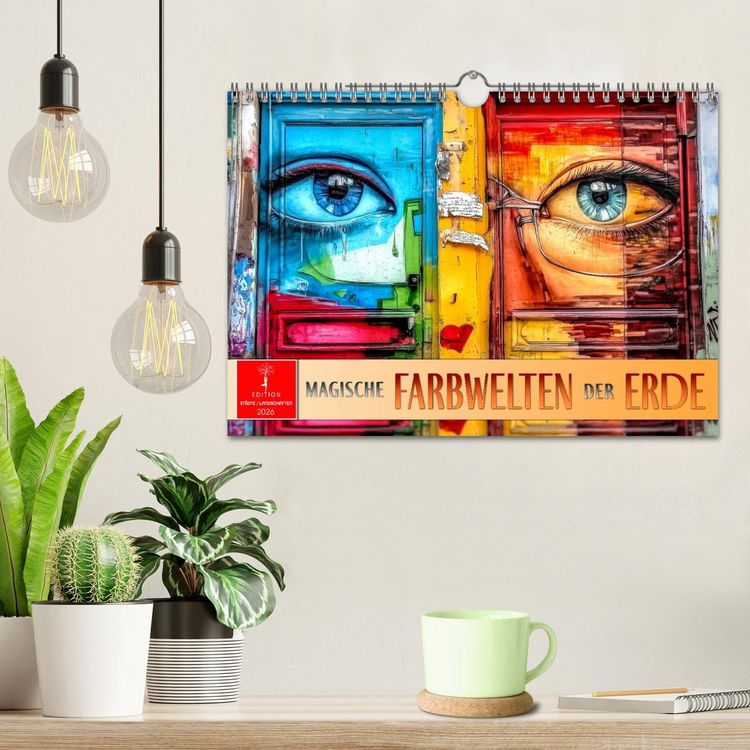 Produktbild: Magische Farbwelten der Erde (Wandkalender 2026 DIN A4 quer), CALVENDO Monatskalender
