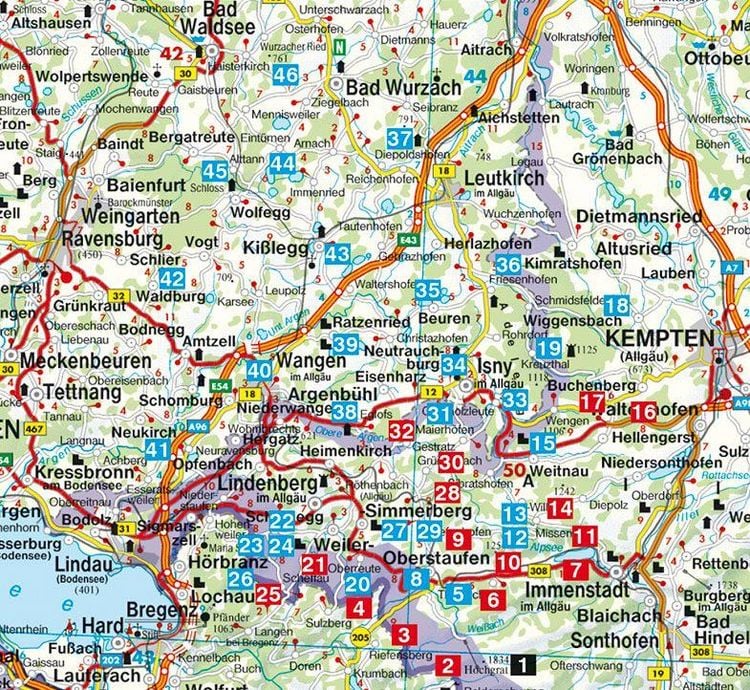 Produktbild: ROTHER Wanderf&uuml;hrer Allg&auml;u 3