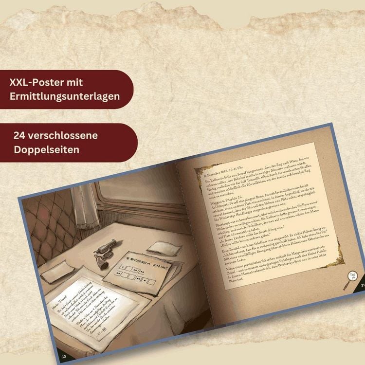 Produktbild: 24 DAYS ESCAPE &ndash; Der Escape Room Adventskalender: Sherlock Holmes und die Jagd nach Sir Wintersby